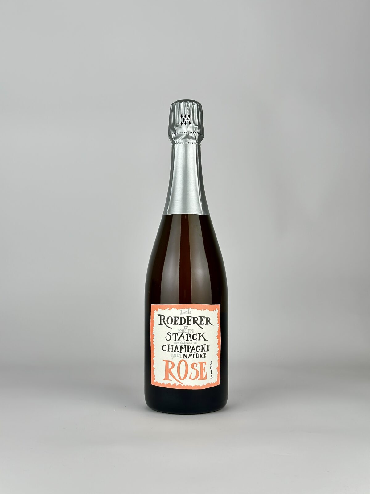 Champagne Brut Nature Rosé Louis Roederer & Philippe Starck 2015